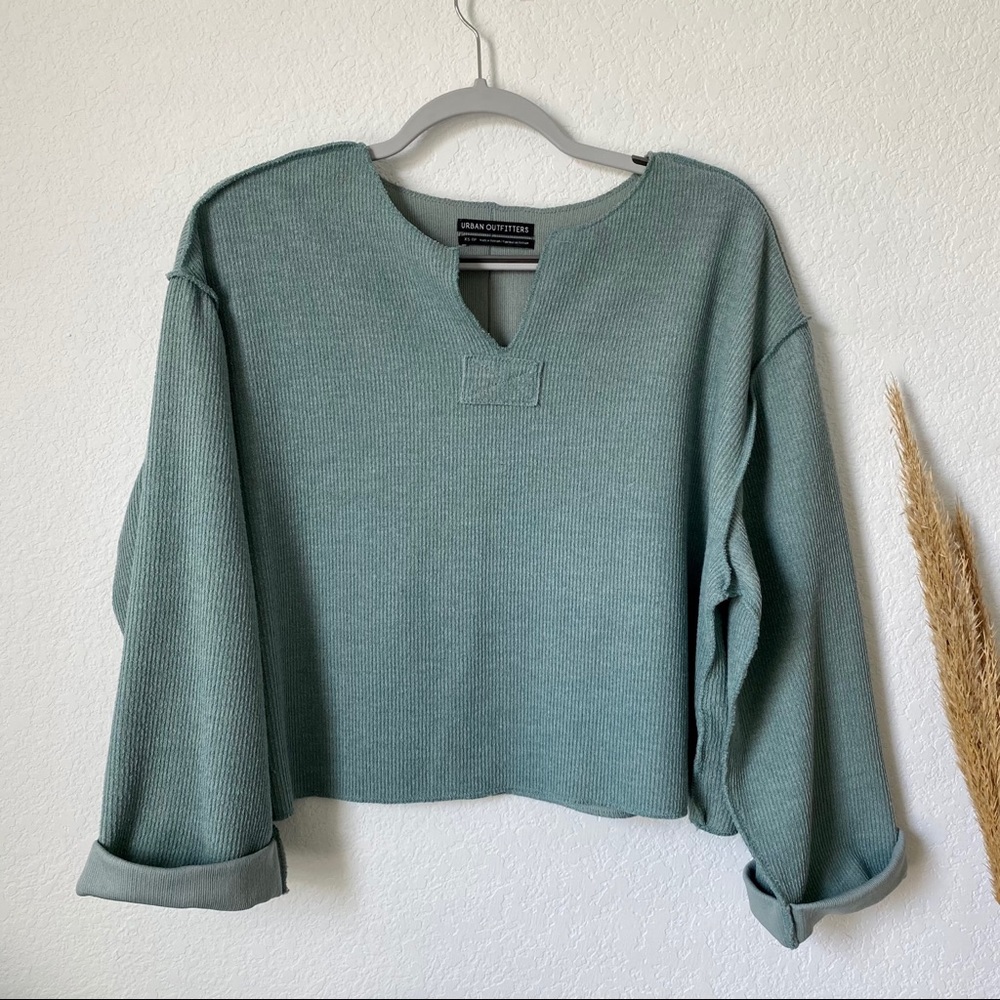 Urban Outfitters blue Sweater Shirt